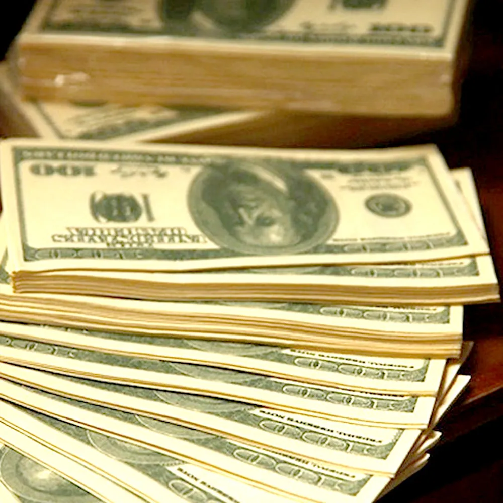 20 Facial Tissue $100 Dollar Bill Fake Money Benjamin Hand Napkin Prank Fun Gift