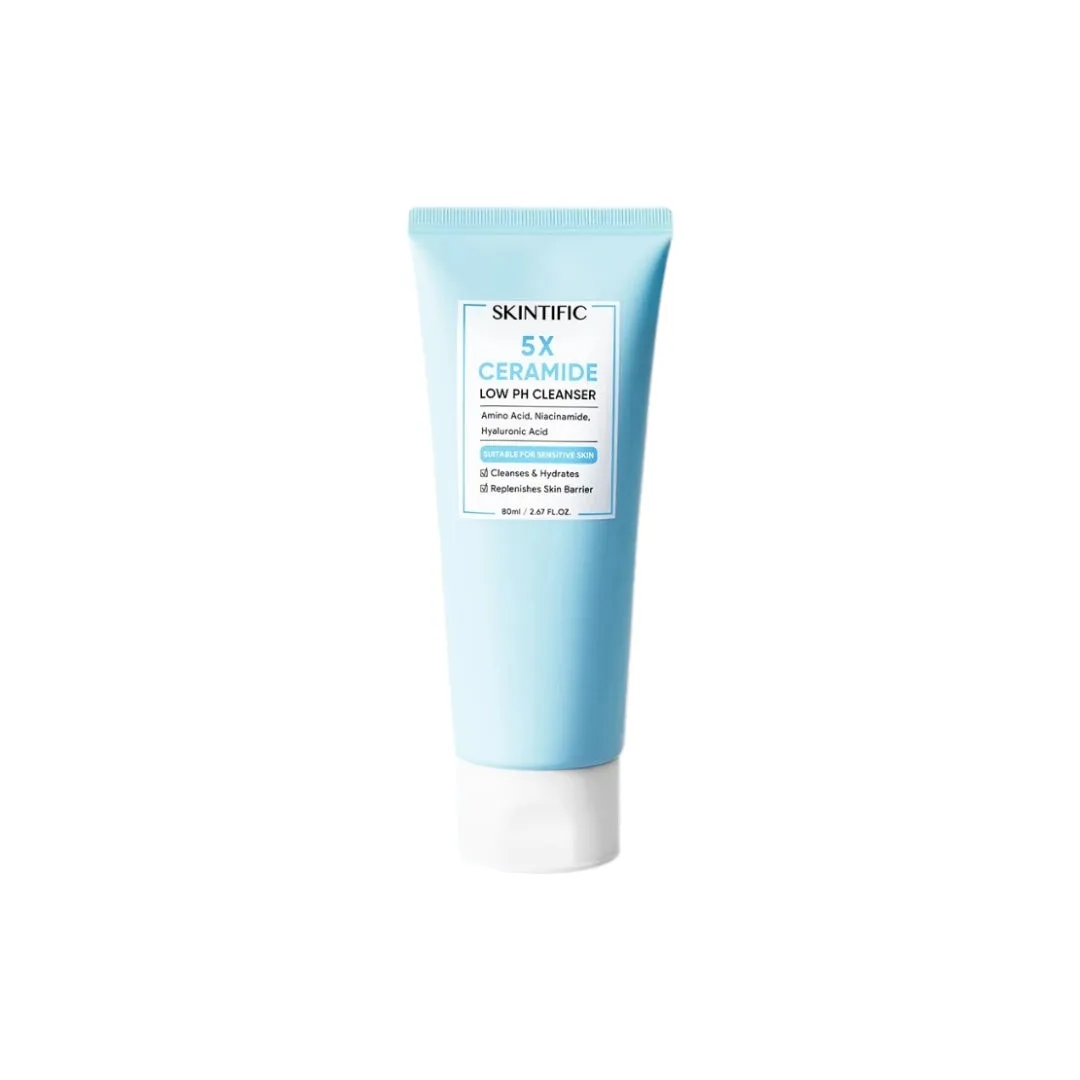 5X Ceramide Low pH Cleanser 80ml