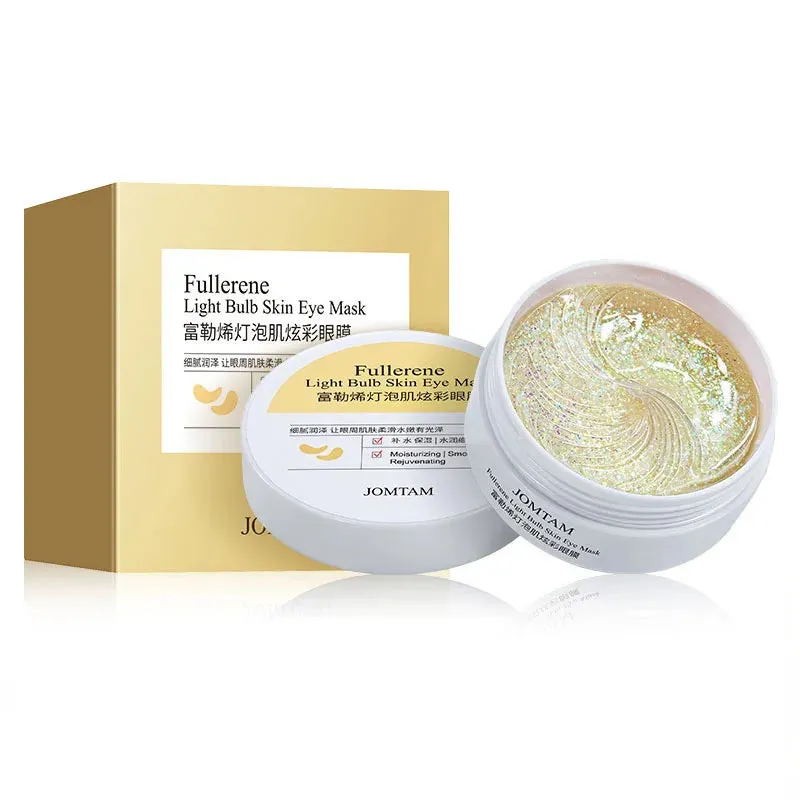 60 Piece Fullerene Gold Collagen Eye Mask Anti Dark Circles & Bags