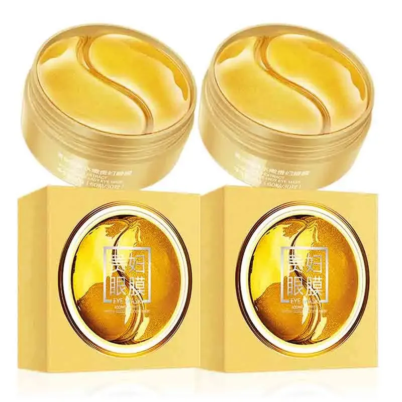 60 Piece Fullerene Gold Collagen Eye Mask Anti Dark Circles & Bags