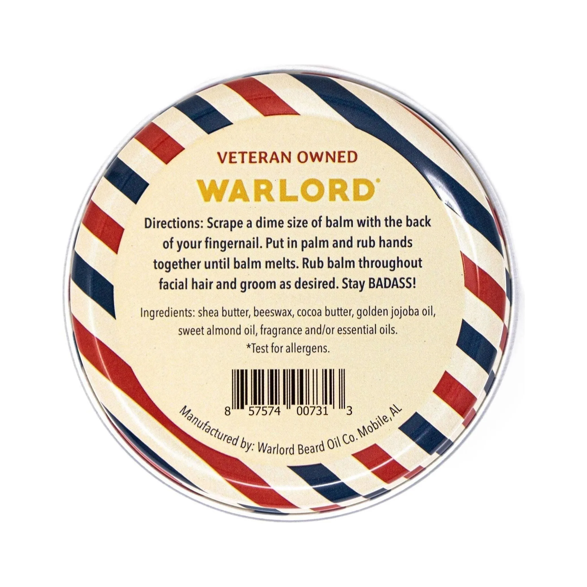 Barbershop Beard Balm: 2 oz.
