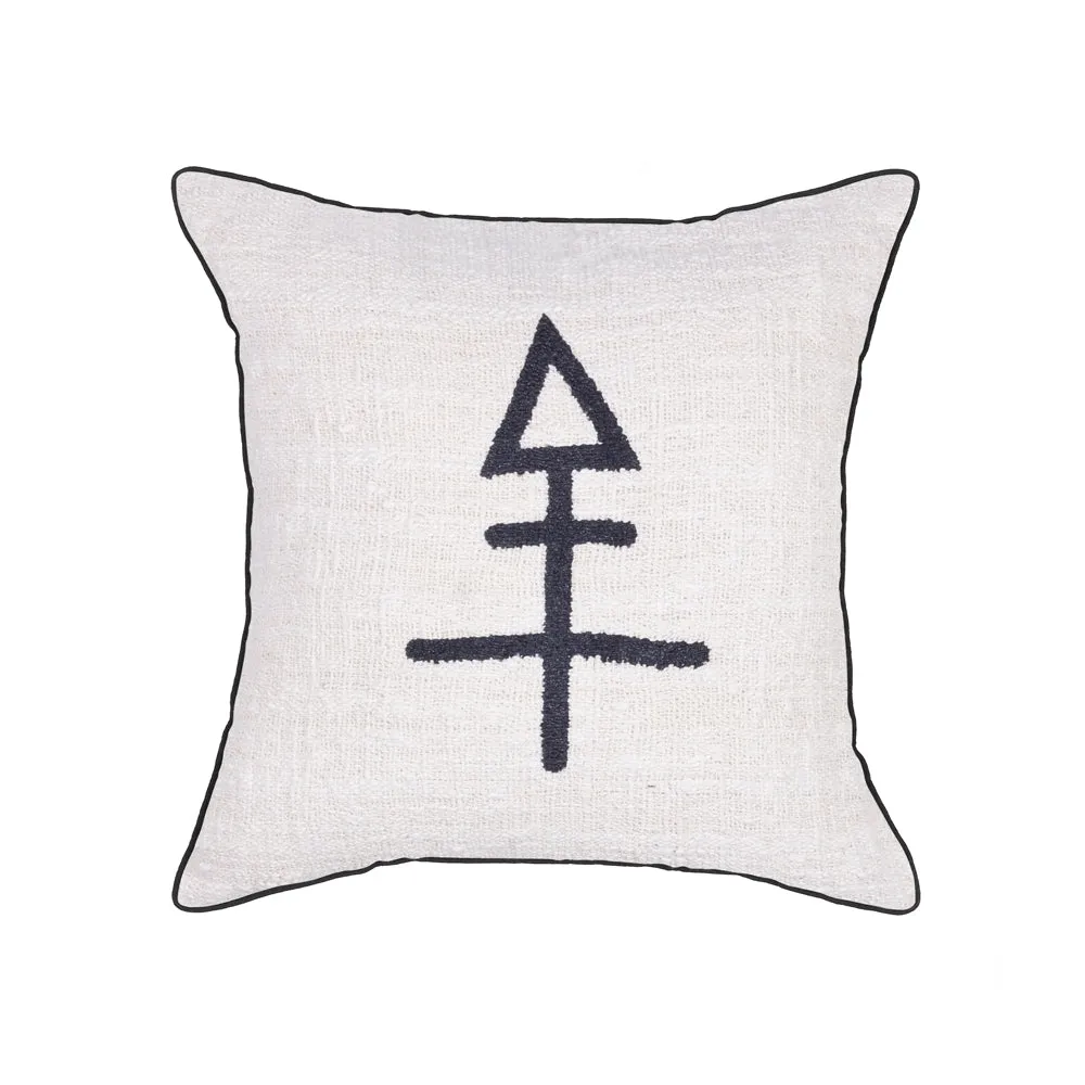 Cushion Black Tara - 45 x 45 cm