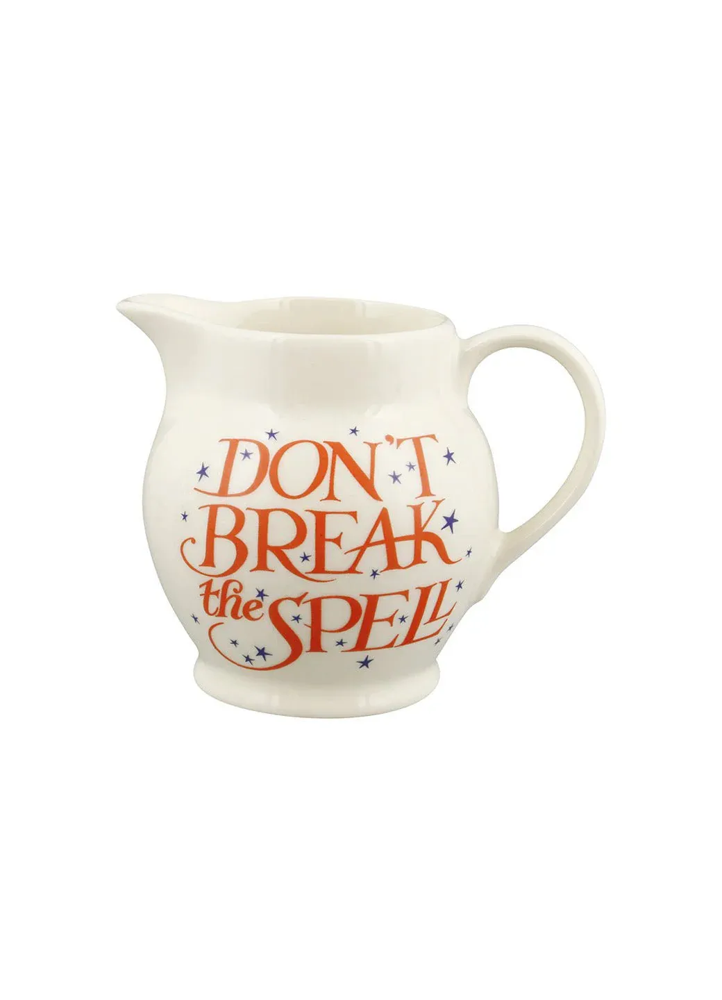 Emma Bridgewater Don't Break the Spell 1/2 pt Jug