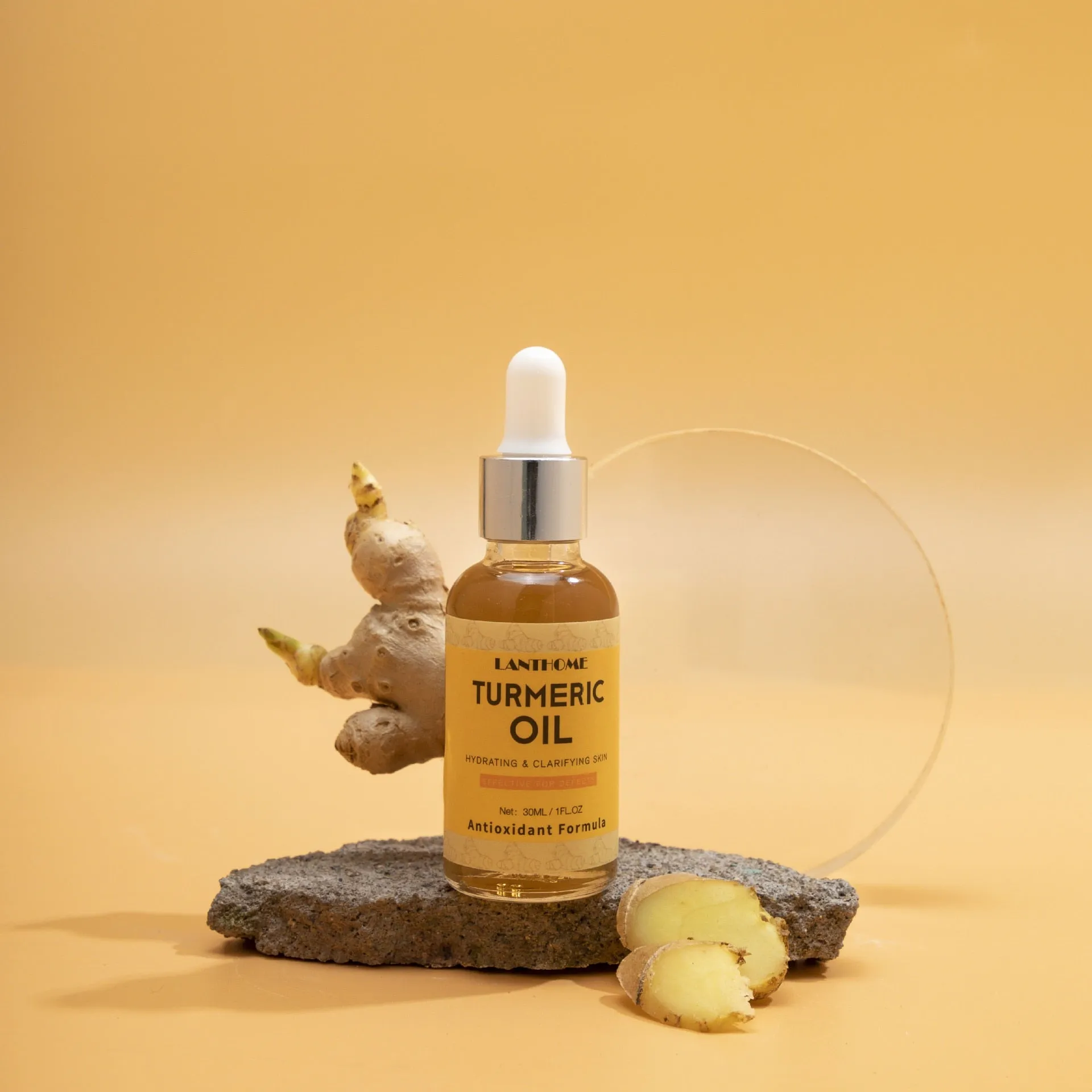 Organic Turmeric Acne Treatment Skin Lightening Cream and Oil