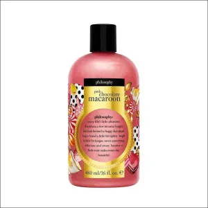 Philosophy Pink Chocolate Macaroon Shampoo, Shower Gel  & Bubble Bath