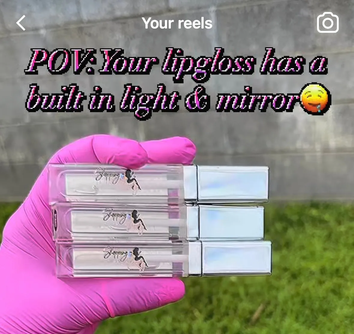 Shopping Preety luxury LED mirror lipgloss
