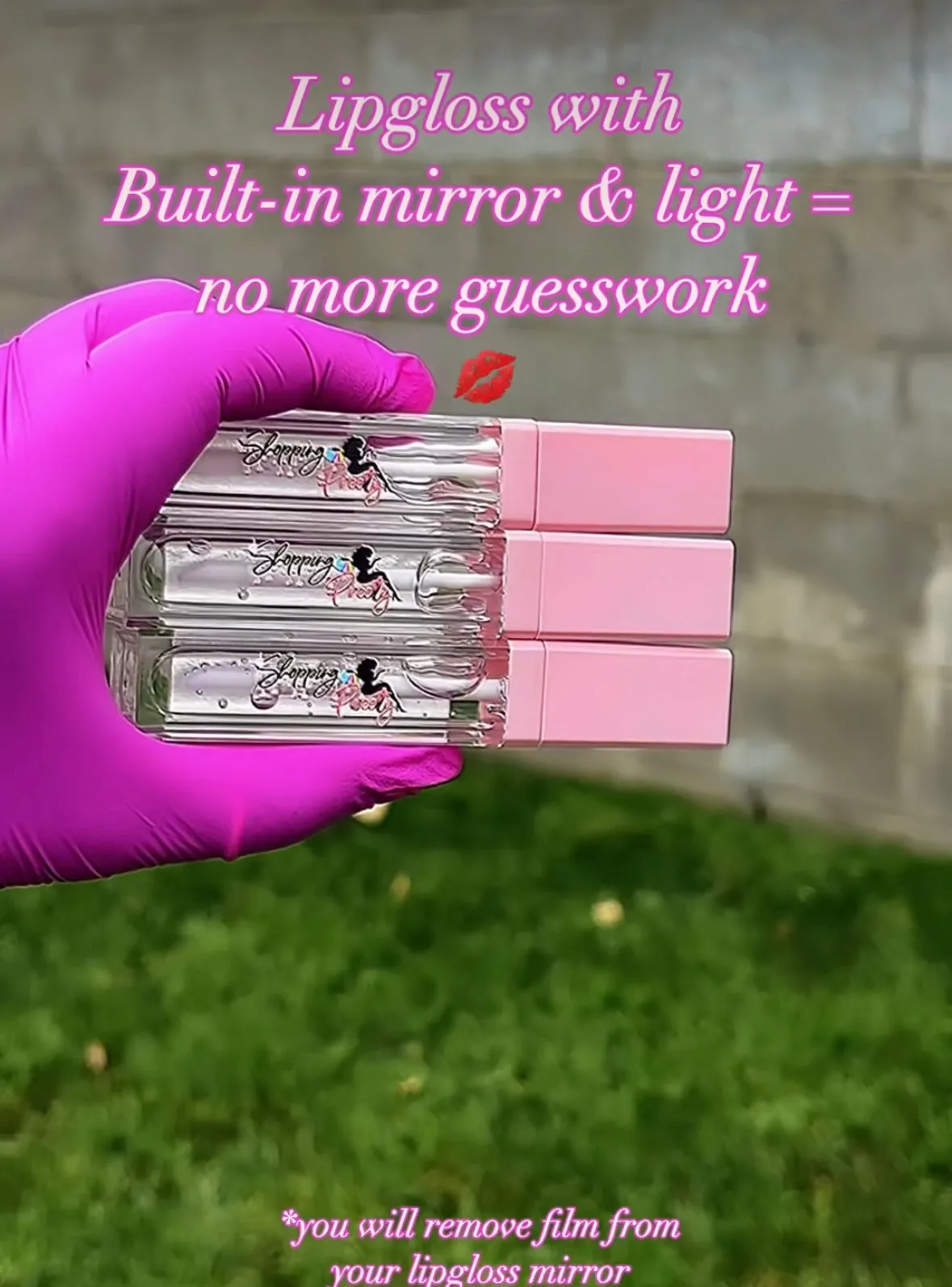 Shopping Preety luxury LED mirror lipgloss