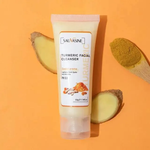Turmeric Lemon Oil Skin Glow To Lightening Acne Dark Patches, Acne Bright Skin Dark Spot Corrector Face Whitening Serum